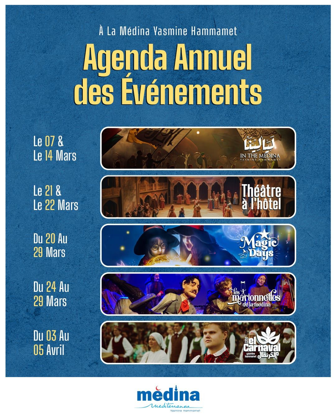 Planning annuel