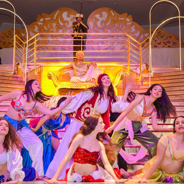 Diner et spectacle à hammamet